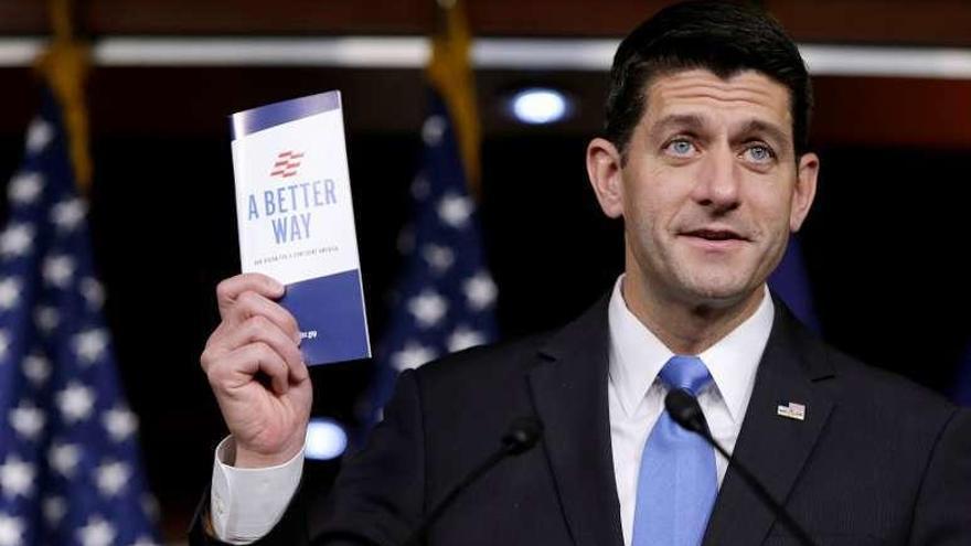 El presidente de la Cámara de Representantes, Paul Ryan. // Reuters