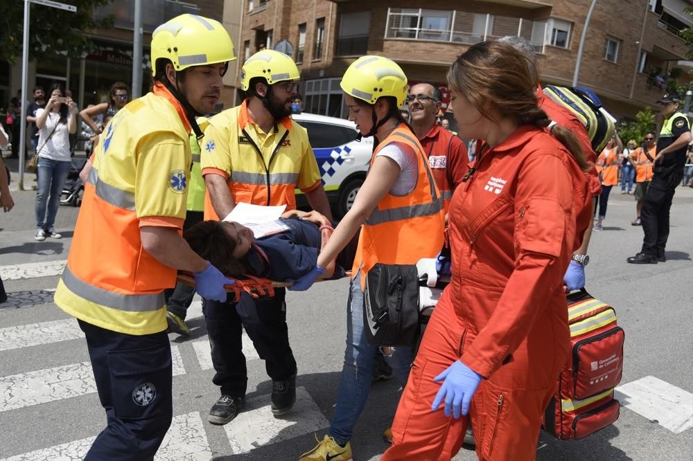 Simulacre a Manresa