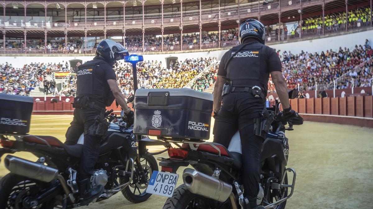 Exhibición de la Policía Nacional