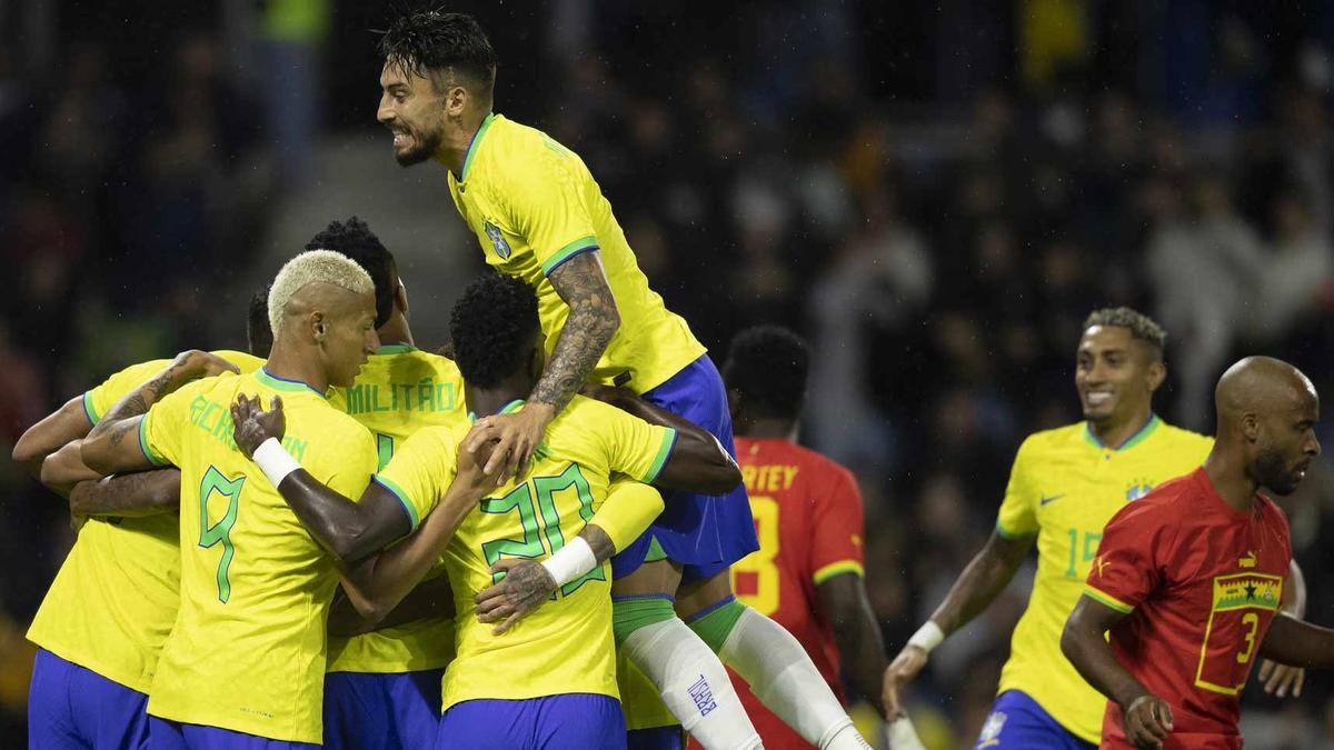 Brasil hizo un muy buen test ante Ghana