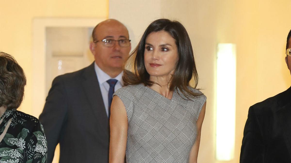 El vestido 'wrap de Letizia Ortiz