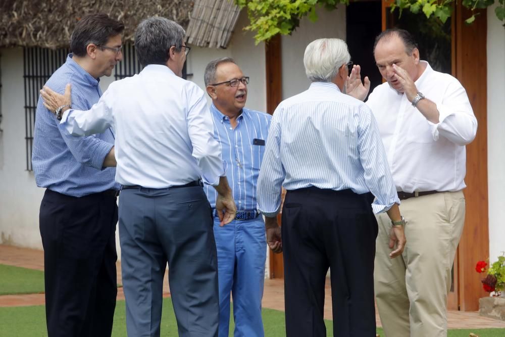 Empresas, bancos y Consell en almuerzo de trabajo con las Cámaras de Comercio de la C. Valenciana