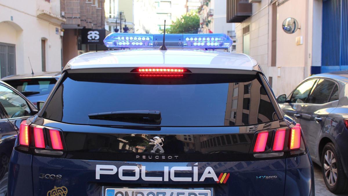 Vehículo de la Policía Nacional