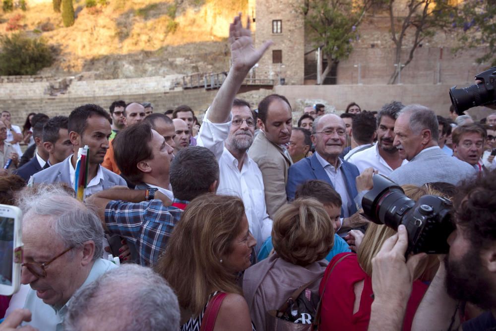 RAJOY EN ACTO EN MÁLAGA