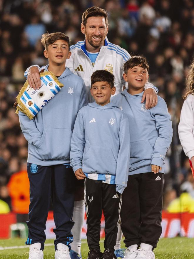 Leo Messi (39 años): "A mis hijos les pido siempre que estudien, que sean conscientes de sus posibilidades y que estudien, yo me arrepiento de no haberlo hecho"