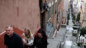 El calvari de pujada al parc Güell