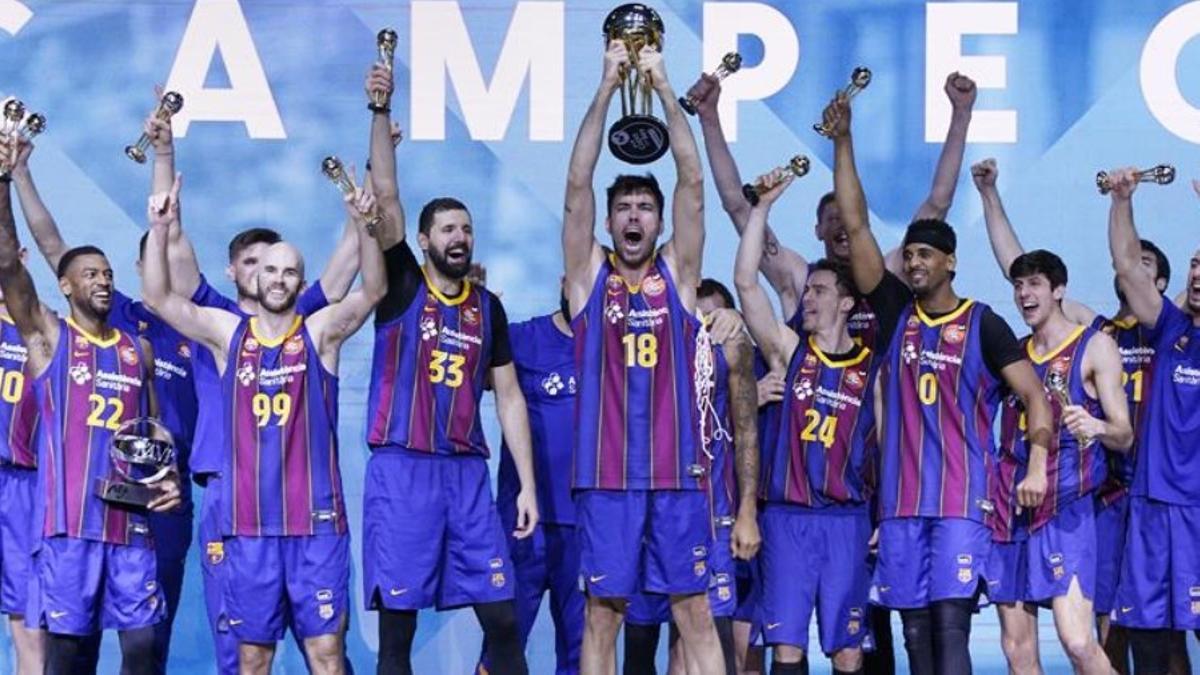 El Barça 2021 ya tiene la Copa. ¿Llegarán la Euroliga y la Liga Endesa?