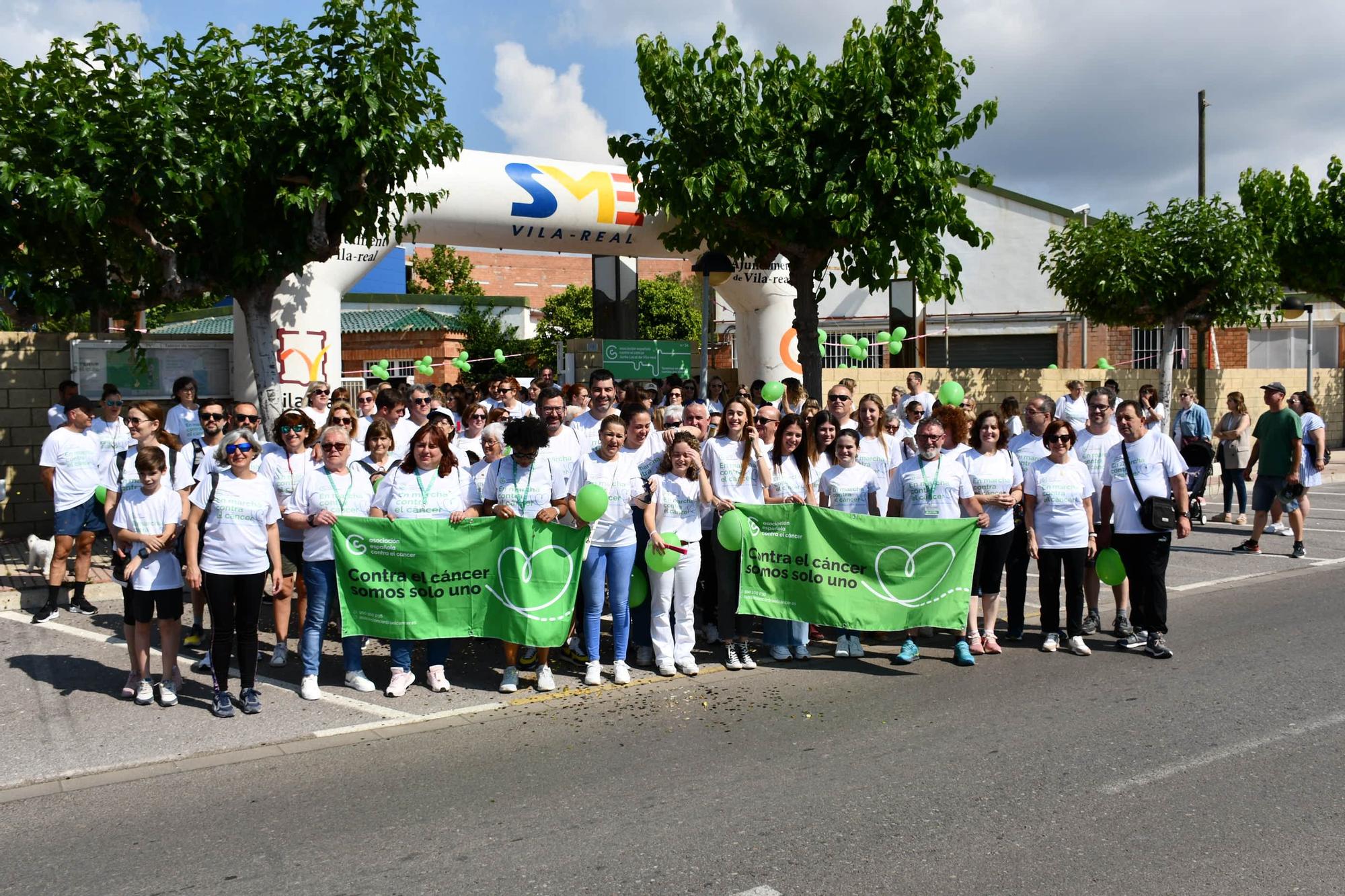 Todas las fotos de la marcha contra el cáncer de Vila-real