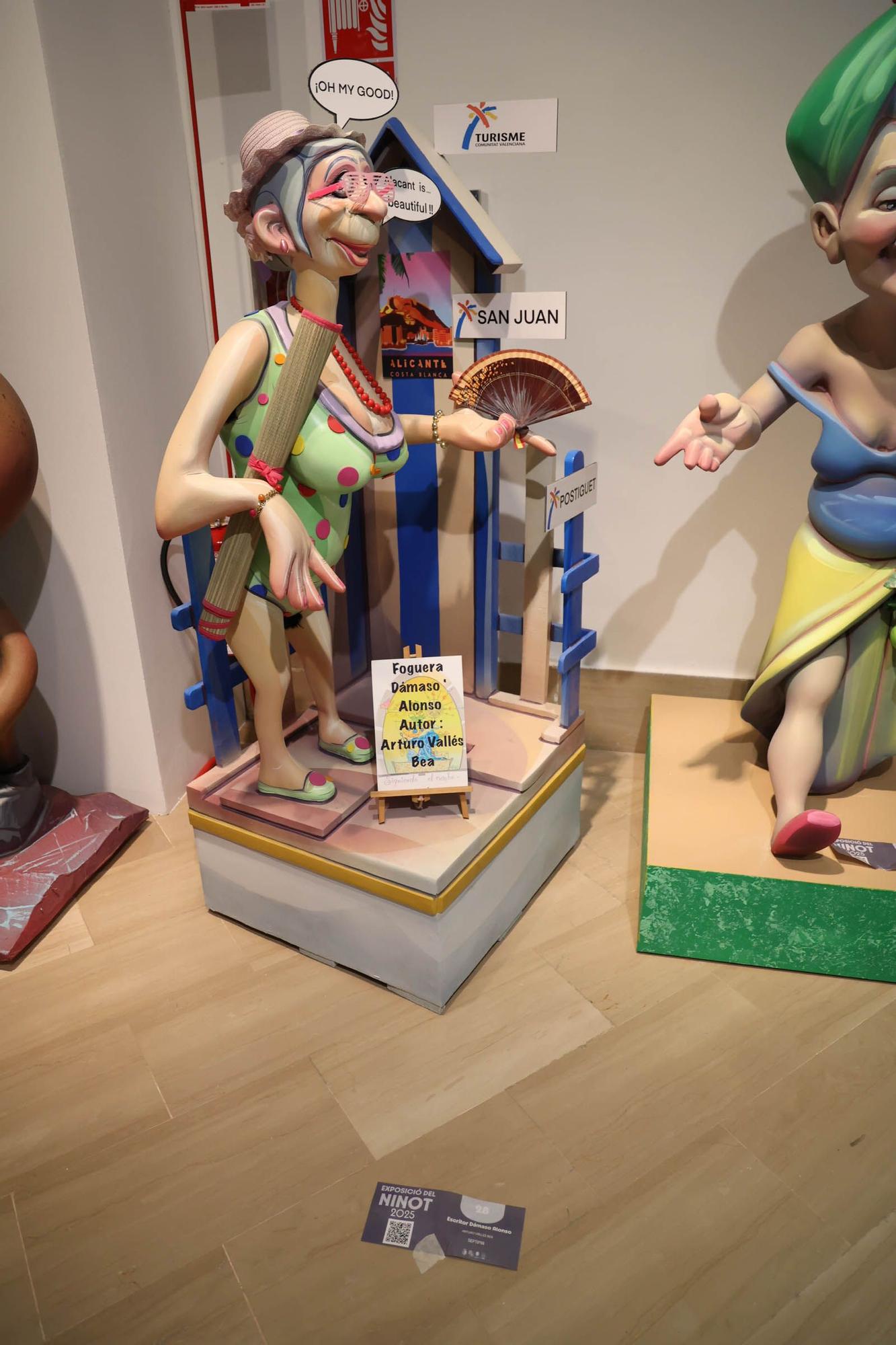 Exposición del Ninot adulto de las hogueras 2025