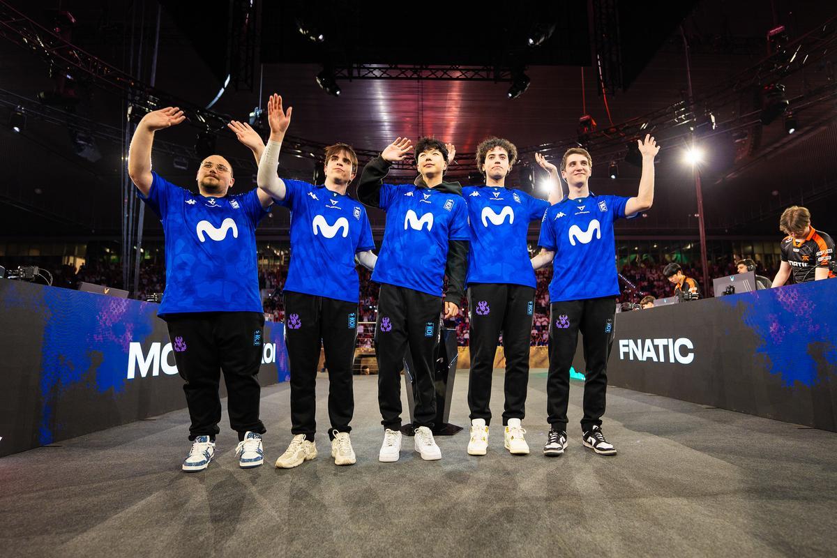 Movistar KOI, tras ganar su serie en Madrid