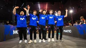 Movistar KOI, tras ganar su serie en Madrid