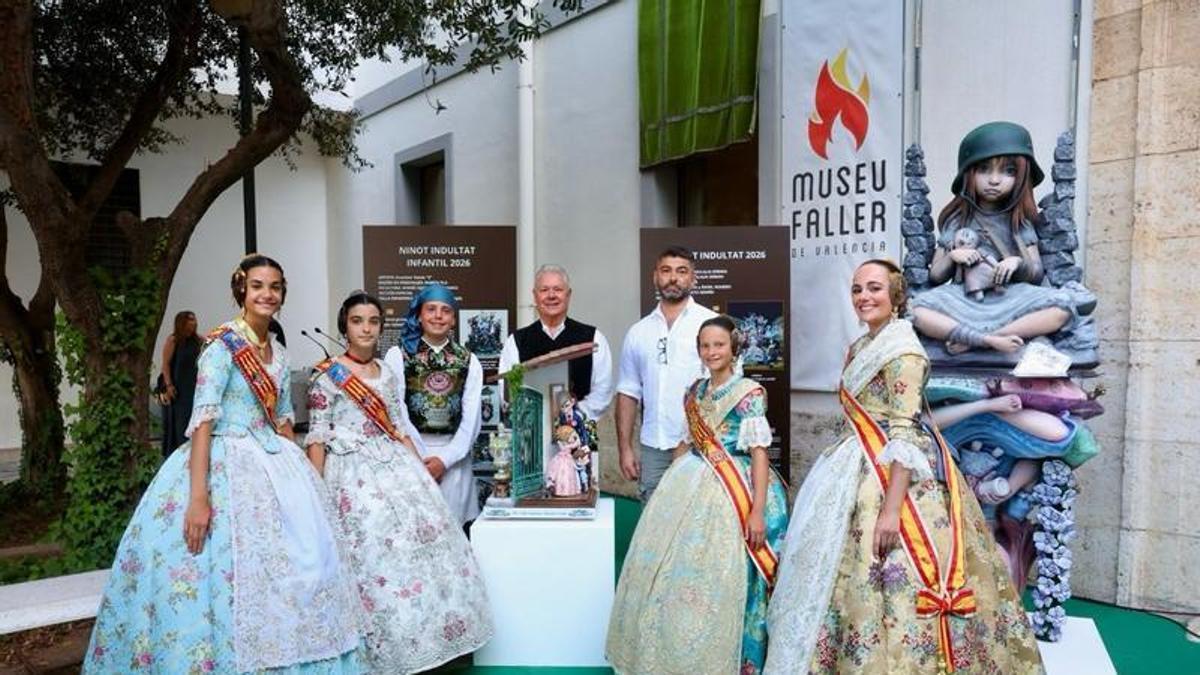Entrega de los ninots indultats 2026 en el Museo Fallero