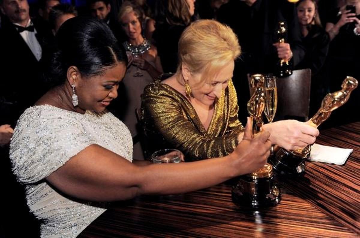 Octavia Spencer y Meryl Streep Octavia Spencer y Meryl Streep