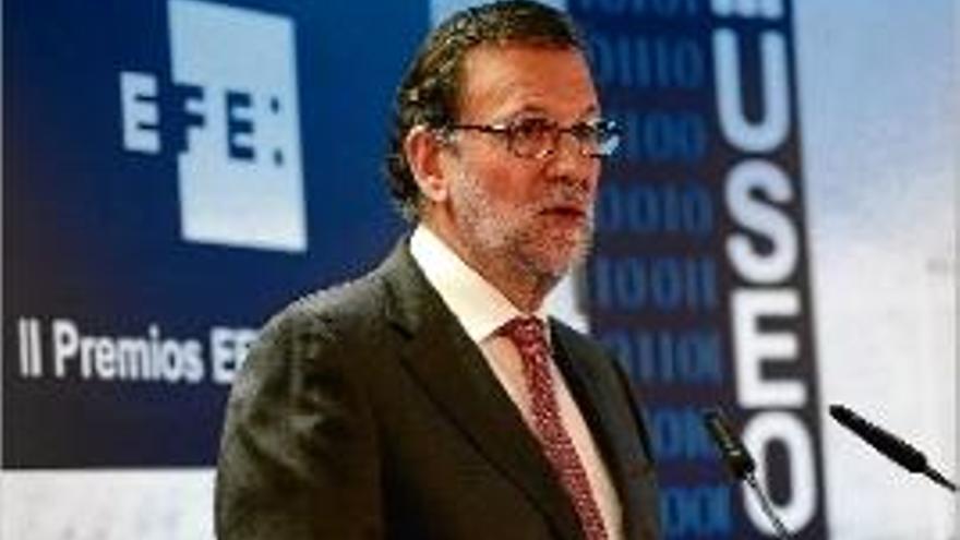 Rajoy va mostrar el seu suport a Barberá.