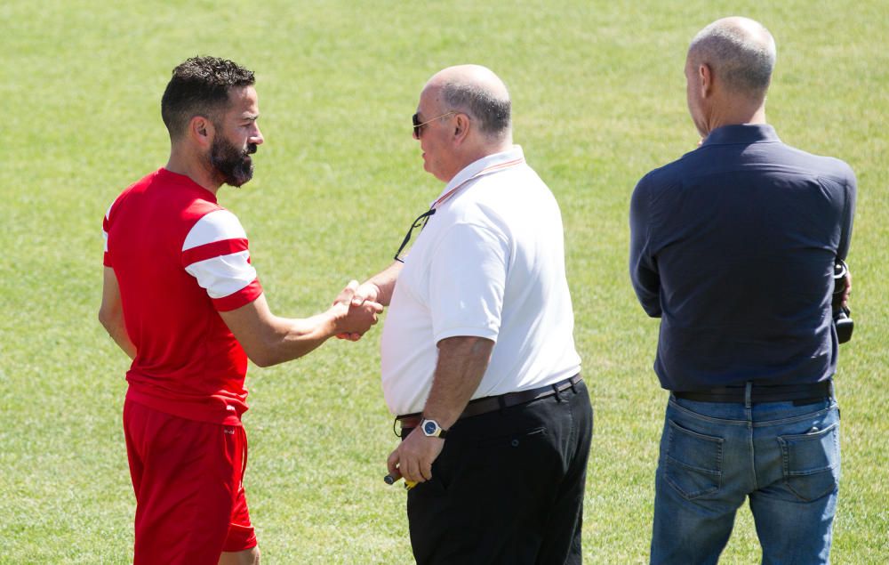 El Hércules realiza su último entrenamiento de la temporada