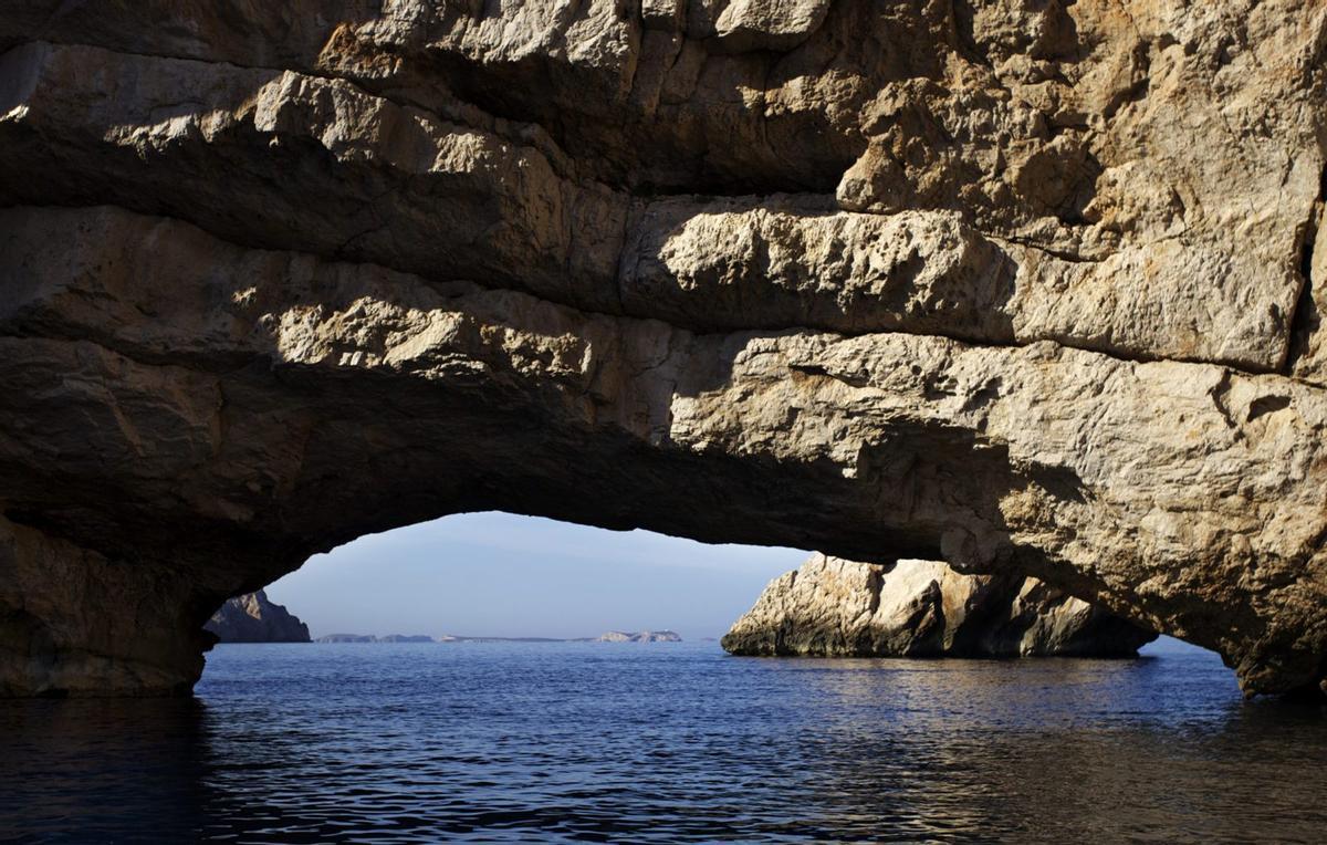El túnel de                                      ses Margalides