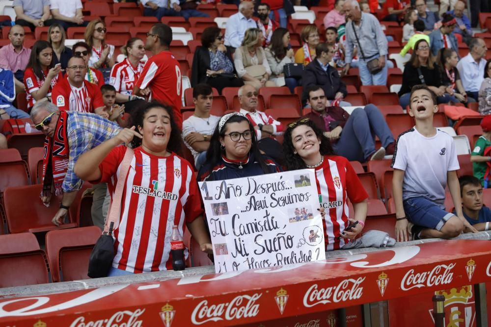 El Sporting 1 Alcorcón 3 en imágenes