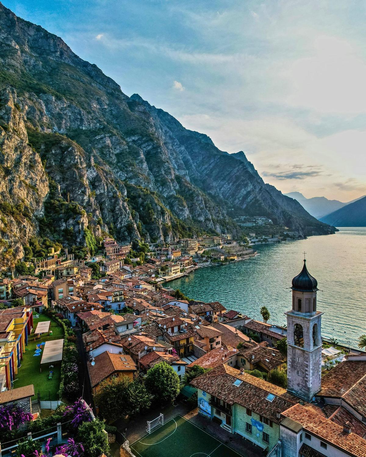 La villa de Limone sul Garda, junto al Lago di Garda