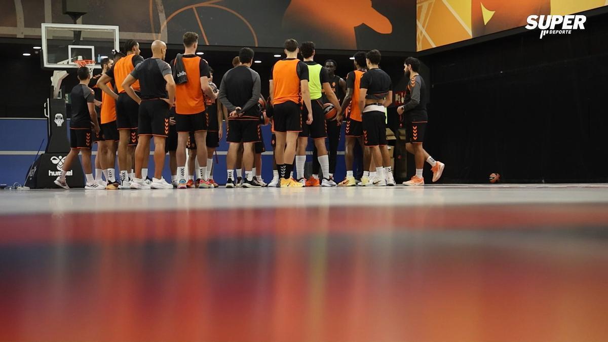 El Valencia Basket, preparado para asaltar la cancha del ASVEL Villeurbanne