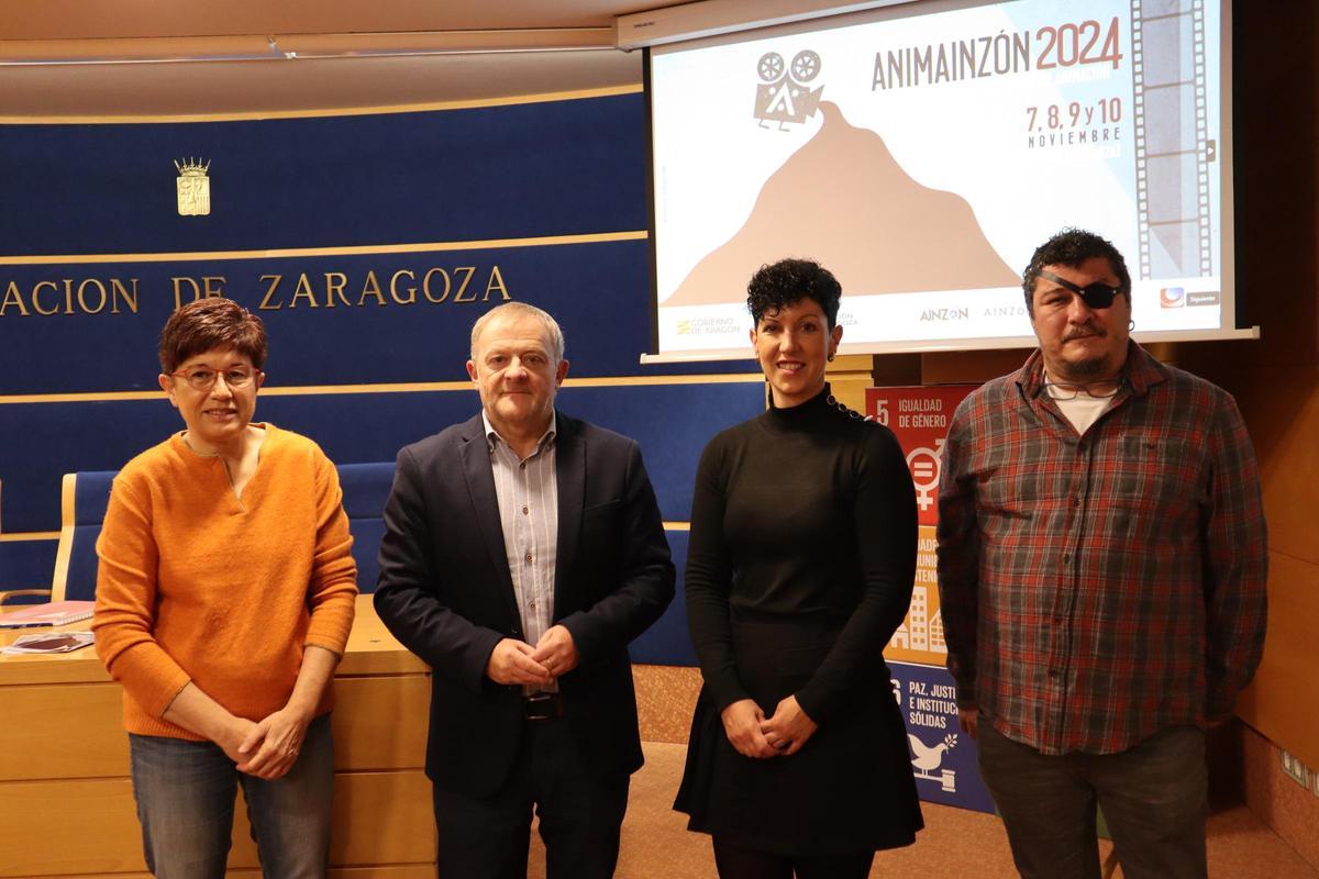 La Muestra Animainzón se ha presentado este martes en la DPZ.