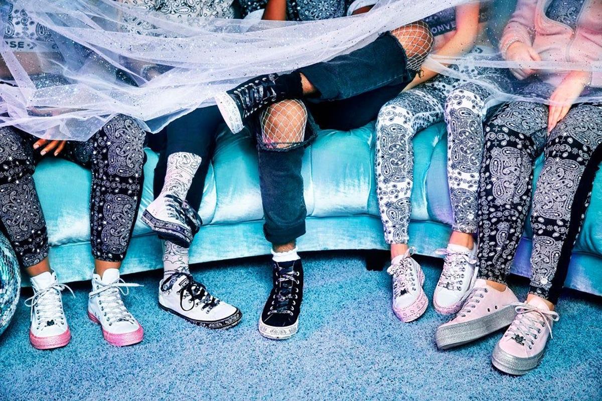 Miley Cyrus y su nueva colección con Converse