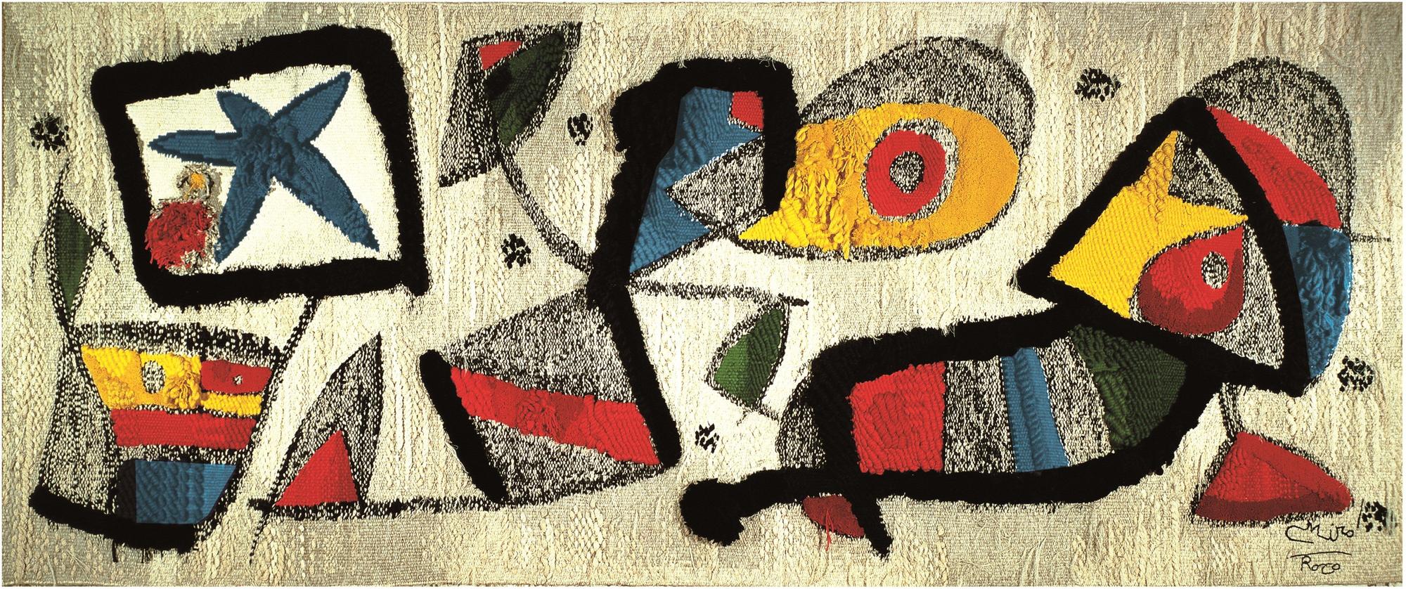 El CaixaForum Zaragoza muestra un gran tapiz de Miró