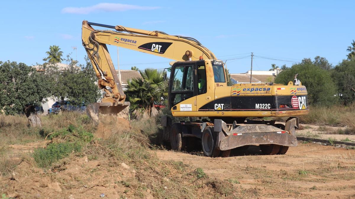 Comienzan las obras del nuevo parque de San Luis de Torrevieja sobre cuarenta mil metros cuadrados