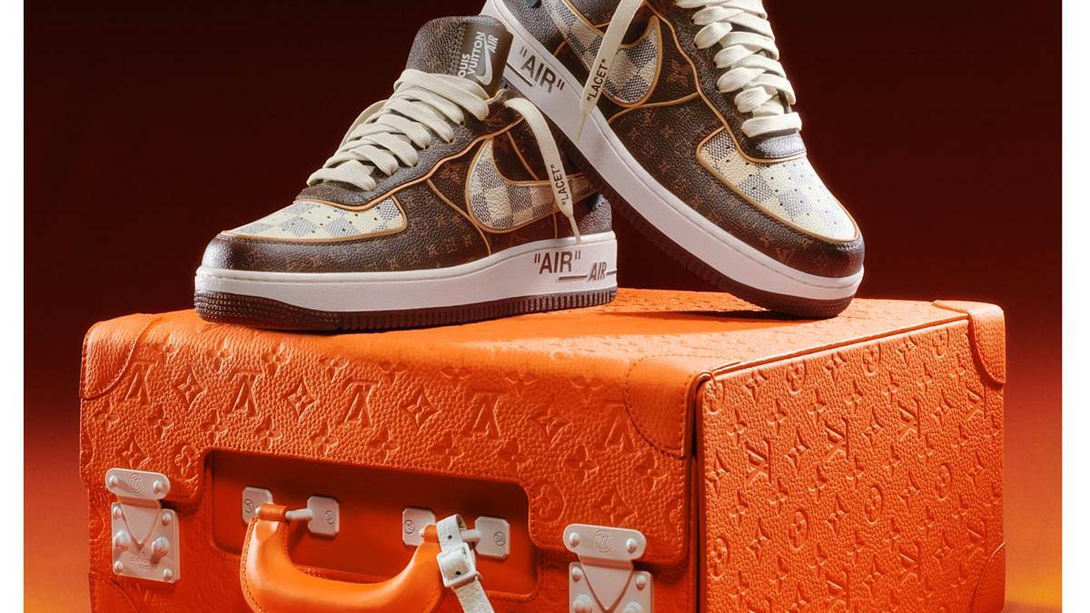 Quién ha pagado 25 millones de euros por 200 pares de zapatillas de Louis  Vuitton y Nike? - Woman