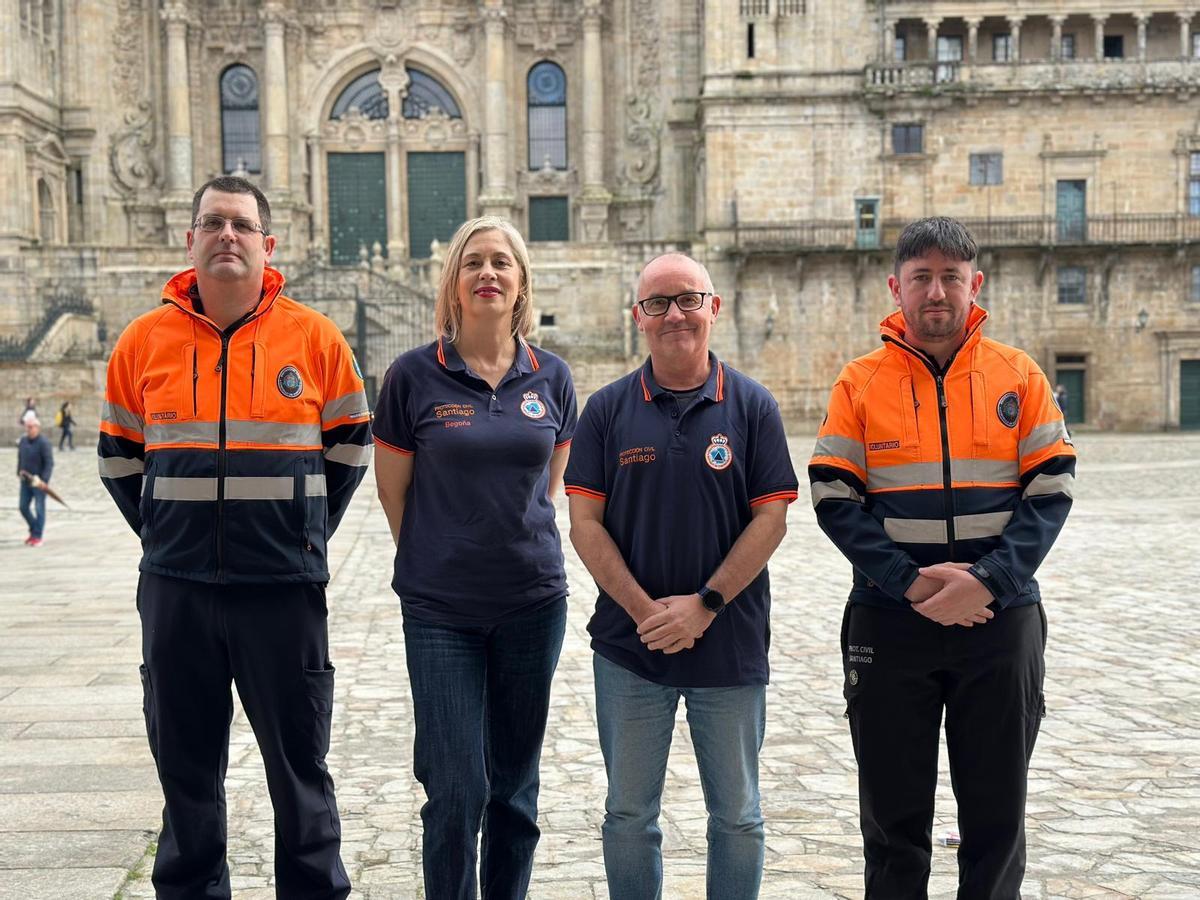 Protección Civil celebra tres décadas de traballo voluntario en Compostela
