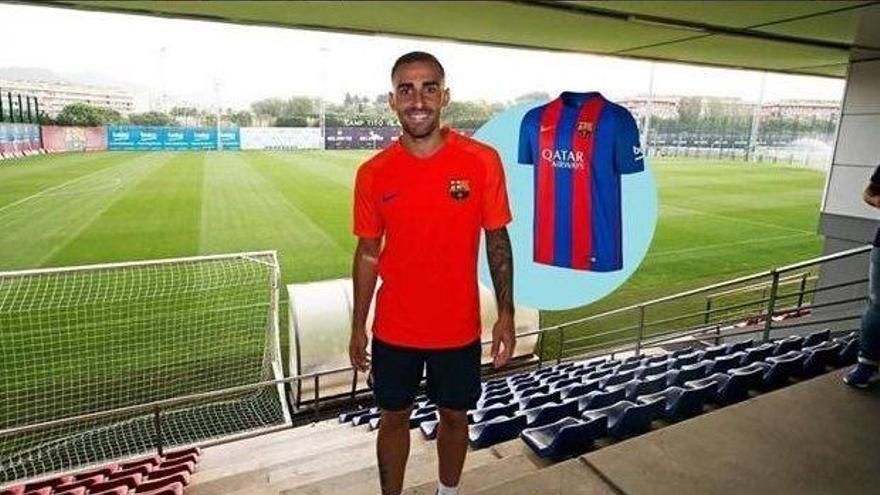 El Barça ya sortea la camiseta de Alcácer