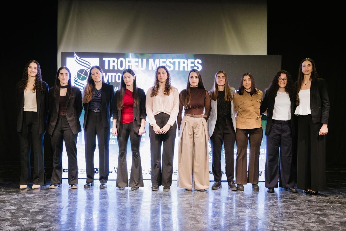 Trofeu Mestres de Raspall femení.