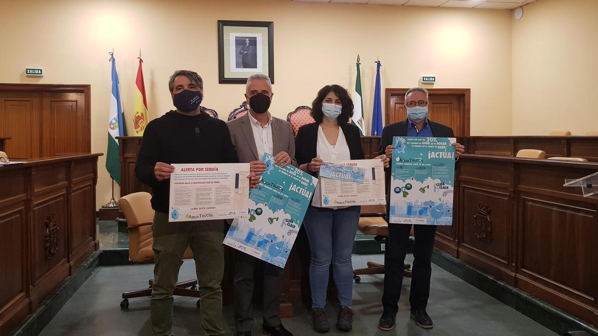 Presentación de la campaña ciudadana para reducir el consumo de agua.