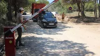 Vuelven este verano las restricciones de acceso a los coches a la Serra d'Irta