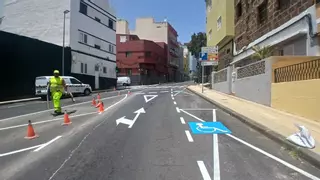 Santa Cruz de Tenerife duplica las plazas de aparcamiento en la calle Benahoare