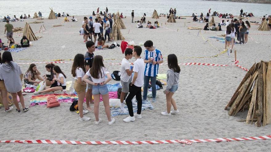 El Concello de A Coruña no dejará bajar a la playa en San Juan