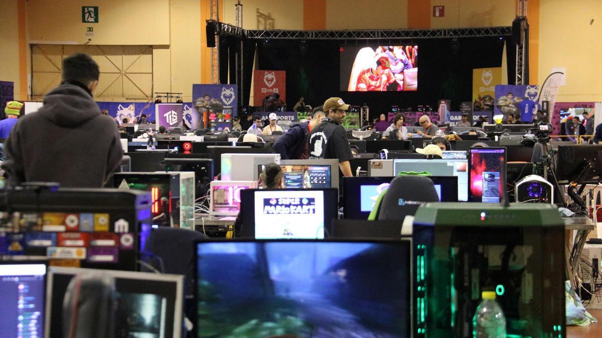 Una imagen de Lan Party en Mollerusa