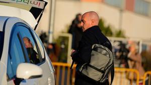 Luis Rubiales llega al juzgado por el juicio por el beso a Jenni Hermoso