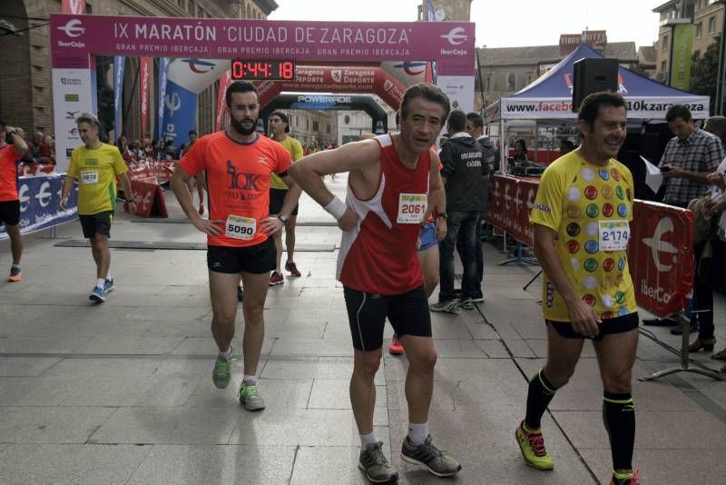 Fotogalería del IX Maratón de Zaragoza