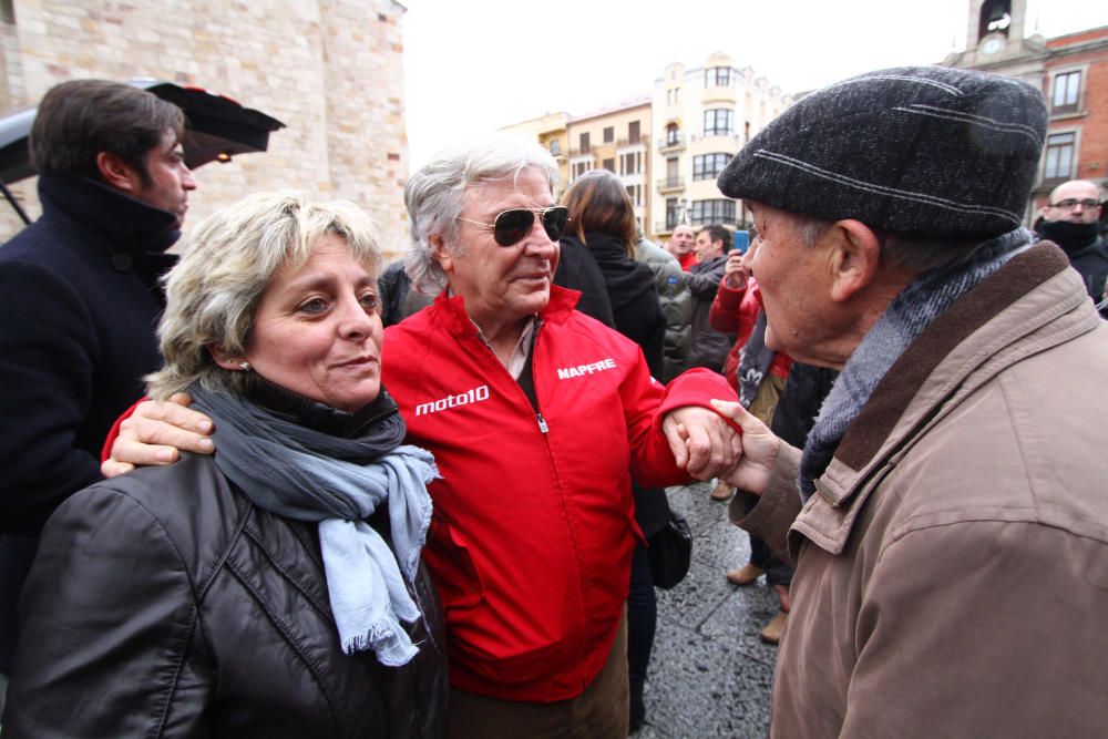 Ángel Nieto, leyenda del motociclismo.