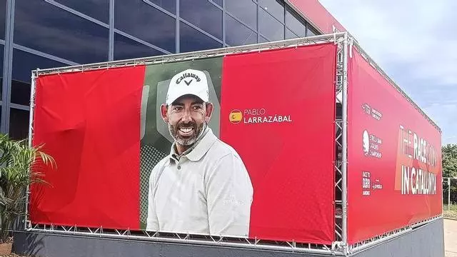 Pablo Larrazábal, golfista profesional y amante del FC Barcelona