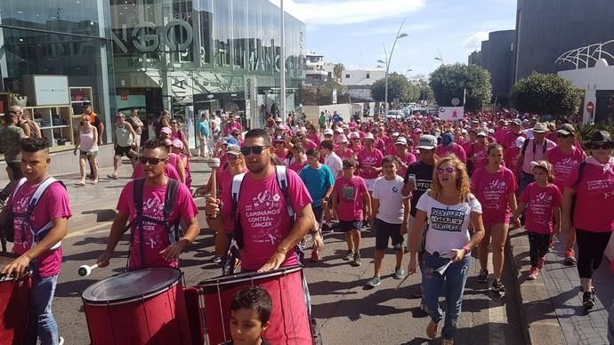 Caminata contra el cáncer en Lanzarote