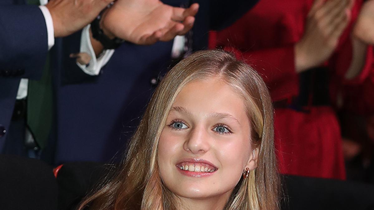 La princesa Leonor en los premios Princesa de Girona