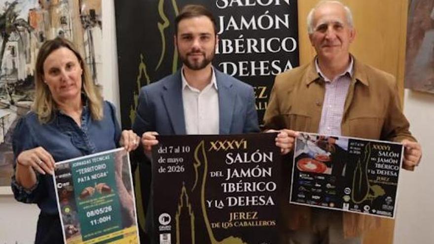 El XXXVI Salón del Jamón Ibérico y la Dehesa llega a Jerez de los Caballeros (Badajoz)