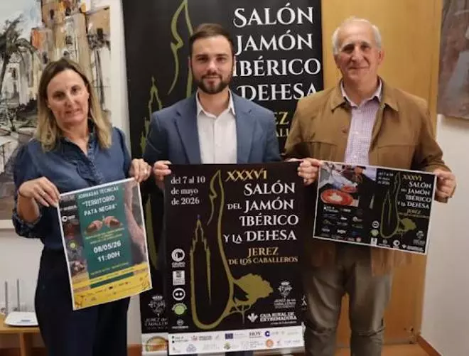 El XXXVI Salón del Jamón Ibérico y la Dehesa llega a Jerez de los Caballeros (Badajoz)