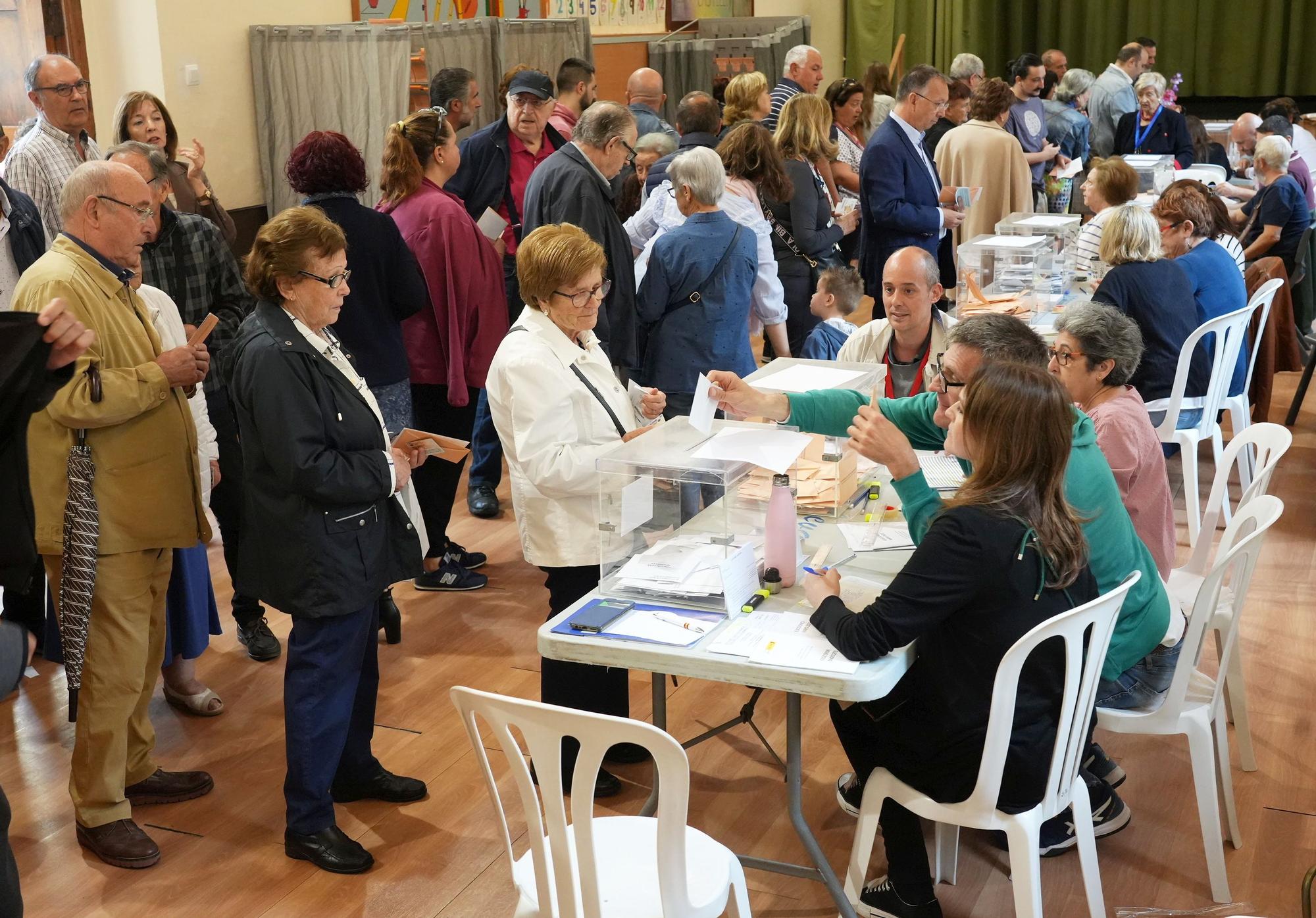 Las imágenes de la jornada electoral del 28M en Castellón