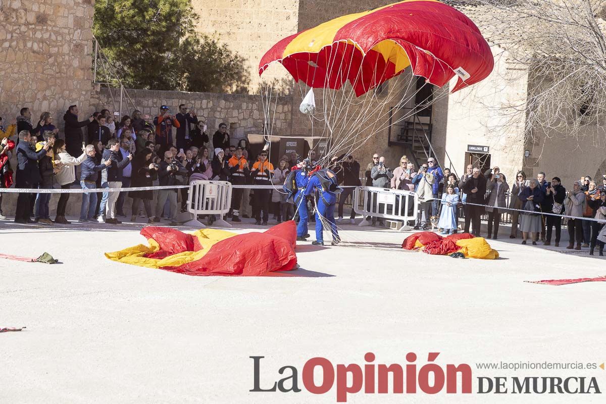 Apertura Año Jubilar de Caravaca: adoración y exhibición de la Patrulla Acrobática de Paracaidismo del Ejército del Aire
