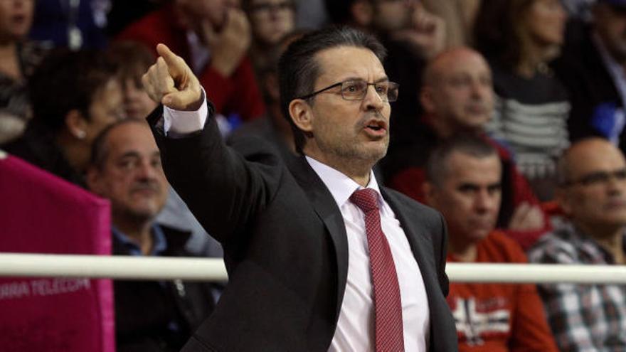 Pedro Martínez, durante un encuentro.