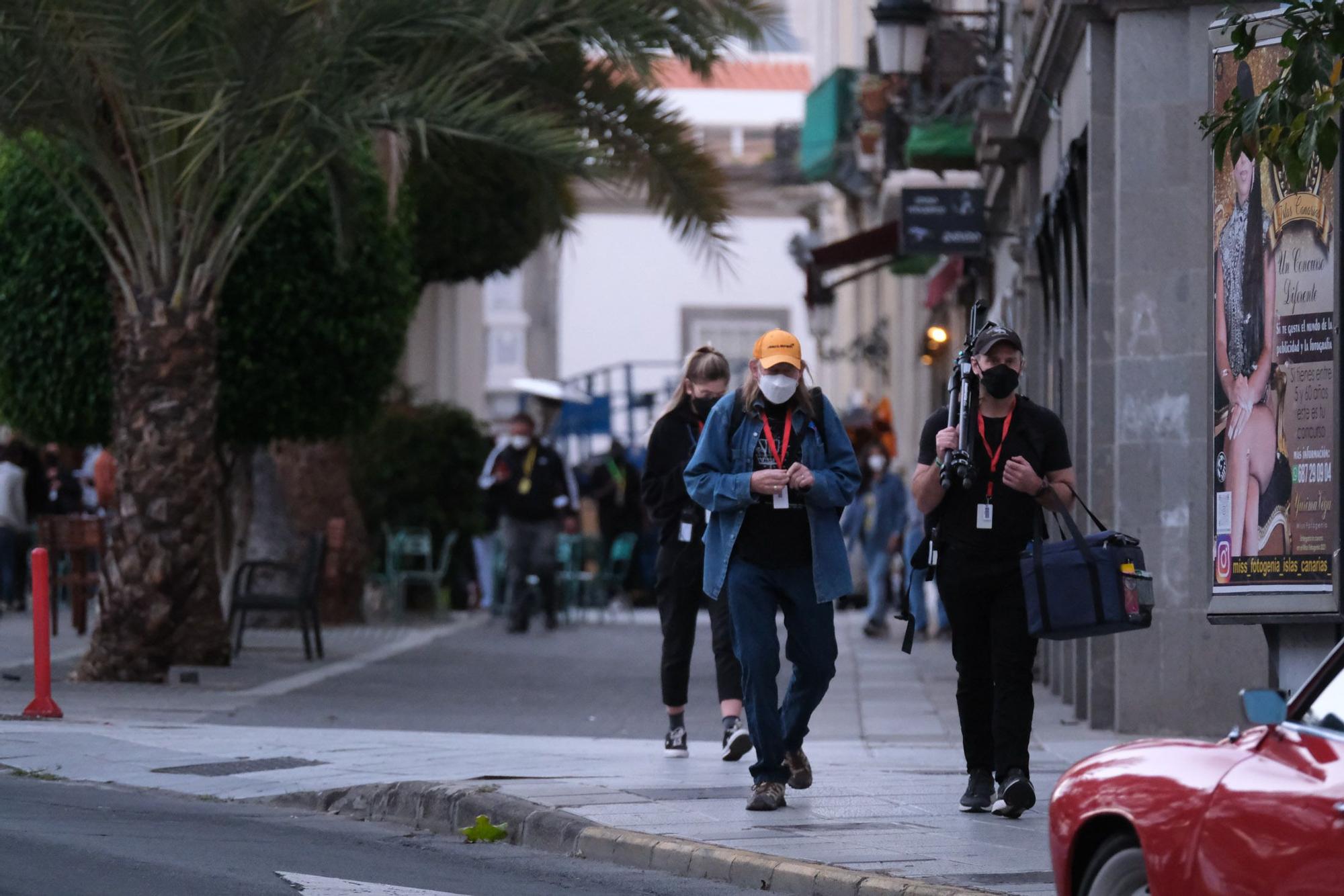 Rodaje de 'The Mother' con Jennifer López en Las Palmas de Gran Canaria (3/3/2022)