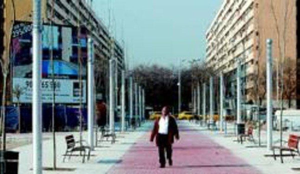 La rambla de la Mina, en el tram final al costat de la ronda del Litoral, encara en obres, ahir. La rambla de la Mina, en el tram final al costat de la ronda del Litoral, encara en obres, ahir.
