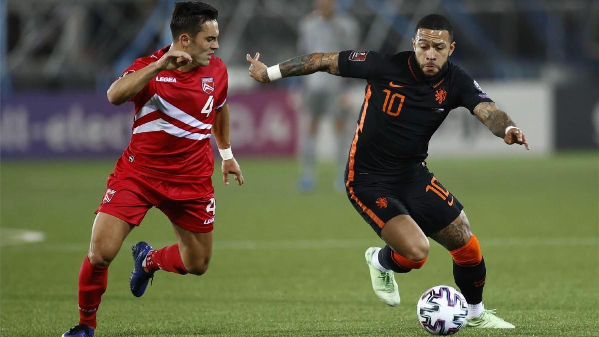 Memphis Depay, referente ofensivo de la 'Oranje'